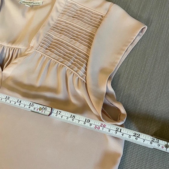 Daniel Rainn cap sleeve blouse, sz Lg - Picture 8 of 9